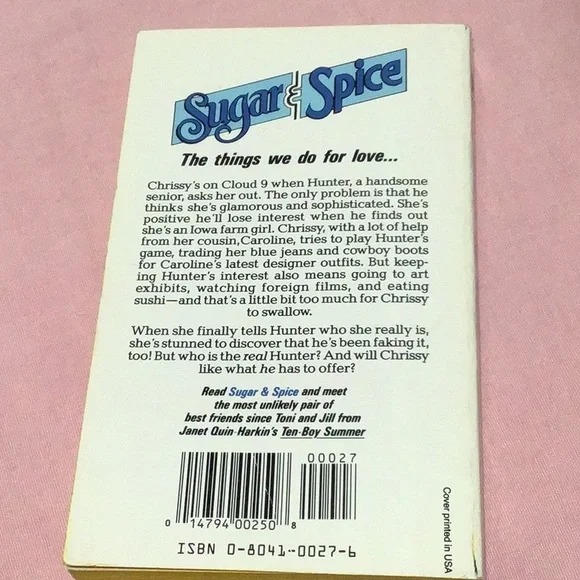 80s vintage Sugar & Spice Janet Quin Harkins 1987 - Picture 2 of 3